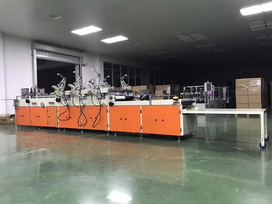 Zipper Shipping Boxes Machine / Power 18 KW (380V AC 3φ 50Hz) / Paper Size 250mm×250mm