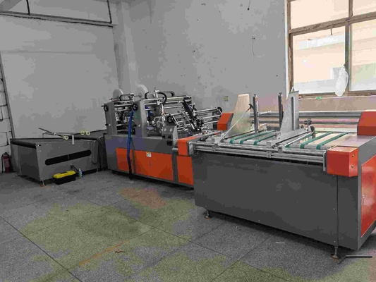 Automatic Corrugated Box Gluing Machine 6600*2100*1600mm for Packaging