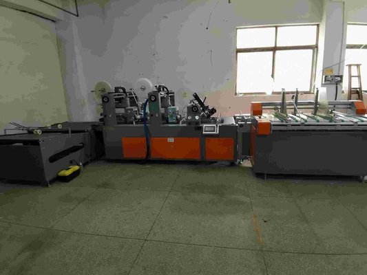 Full Automatic Corrugated Box Gluing Machine 80m/Min 1600KG